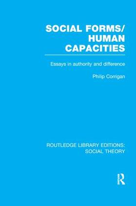 Corrigan |  Social Forms/Human Capacities | Buch |  Sack Fachmedien