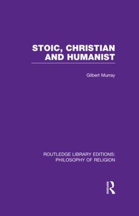 Murray |  Stoic, Christian and Humanist | Buch |  Sack Fachmedien