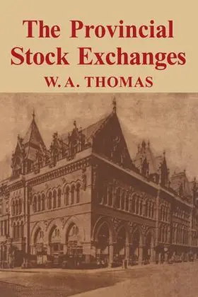 Thomas |  Provincial Stock Exchange | Buch |  Sack Fachmedien