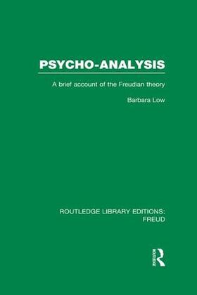 Low |  Psycho-Analysis (RLE | Buch |  Sack Fachmedien