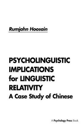 Hoosain |  Psycholinguistic Implications for Linguistic Relativity | Buch |  Sack Fachmedien