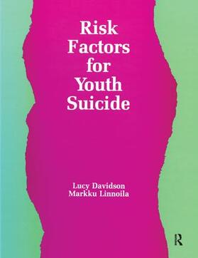 Davidson / Linnoila |  Risk Factors for Youth Suicide | Buch |  Sack Fachmedien