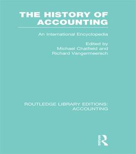 Chatfield / Vangermeersch |  The History of Accounting (RLE Accounting) | Buch |  Sack Fachmedien