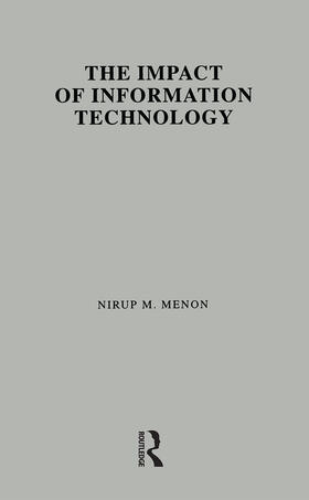 Menon |  The Impact of Information Technology | Buch |  Sack Fachmedien