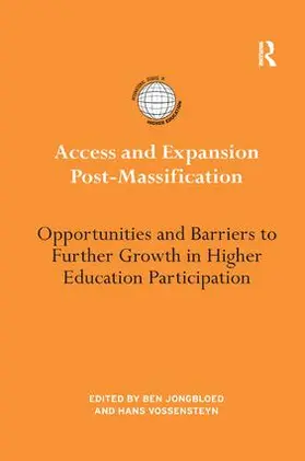 Jongbloed / Vossensteyn |  Access and Expansion Post-Massification | Buch |  Sack Fachmedien