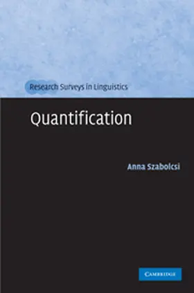 Szabolcsi |  Quantification | eBook | Sack Fachmedien