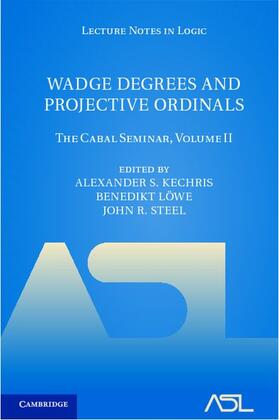 Kechris | Wadge Degrees and Projective Ordinals | E-Book | sack.de