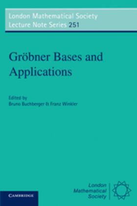 Buchberger |  Grobner Bases and Applications | eBook | Sack Fachmedien