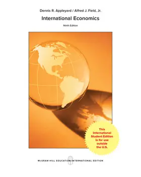 Field / Appleyard |  International Economics | Buch |  Sack Fachmedien