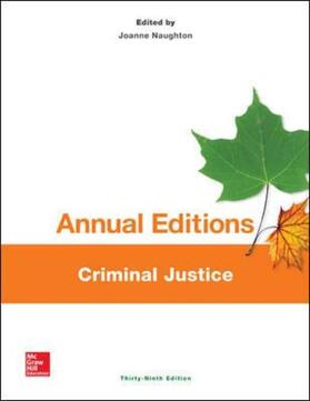 Naughton |  Annual Editions: Criminal Justice, 39/E | Buch |  Sack Fachmedien