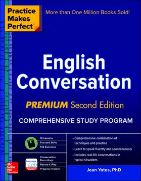 Yates |  Practice Makes Perfect: English Conversation, Premium Second | Buch |  Sack Fachmedien