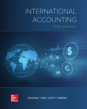 Doupnik / Finn / Gotti | International Accounting | Buch | 978-1-259-74798-4 | sack.de