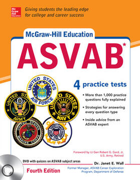 Wall |  McGraw-Hill Education ASVAB with DVD, Fourth Edition | Buch |  Sack Fachmedien