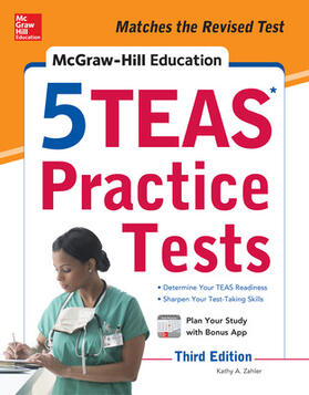 Zahler |  McGraw-Hill Education 5 Teas Practice Tests, Third Edition | Buch |  Sack Fachmedien