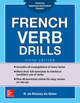 de Roussy de Sales |  French Verb Drills, Fifth Edition | Buch |  Sack Fachmedien