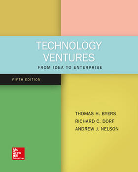 Byers / Dorf / Nelson |  Technology Ventures: From Idea to Enterprise | Buch |  Sack Fachmedien