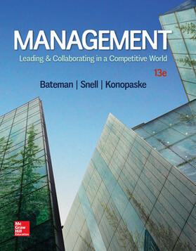 Bateman / Snell / Konopaske |  Management: Leading & Collaborating in a Competitive World | Buch |  Sack Fachmedien