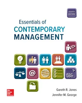 Jones / George |  Essentials of Contemporary Management | Buch |  Sack Fachmedien