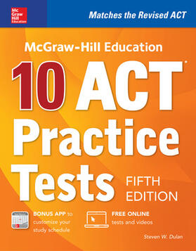 Dulan |  McGraw-Hill Education: 10 ACT Practice Tests, Fifth Edition | Buch |  Sack Fachmedien