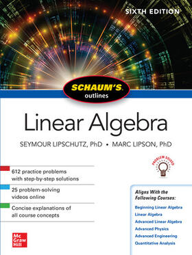Lipschutz / Lipson |  Linear Algerbra - Schaum´s outlines | Buch |  Sack Fachmedien