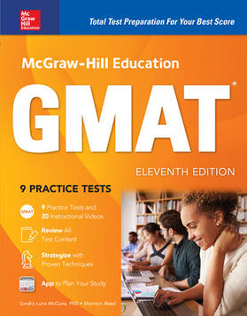 McCune / Reed |  McGraw-Hill Education GMAT, Eleventh Edition | Buch |  Sack Fachmedien