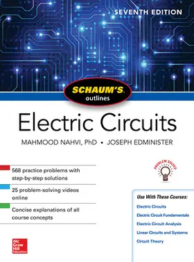 Edminister / Nahvi |  Schaum's Outline of Electric Circuits, Seventh Edition | Buch |  Sack Fachmedien