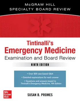 Promes |  Tintinalli's Emergency Medicine Examination and Board Review | Buch |  Sack Fachmedien