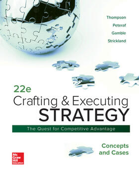 Thompson / Peteraf / Gamble |  Crafting & Executing Strategy: Concepts and Cases | Buch |  Sack Fachmedien