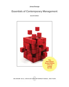 Jones / George |  Essentials of Contemporary Management | Buch |  Sack Fachmedien