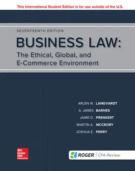 Langvardt / Barnes / Prenkert |  ISE Business Law | Buch |  Sack Fachmedien