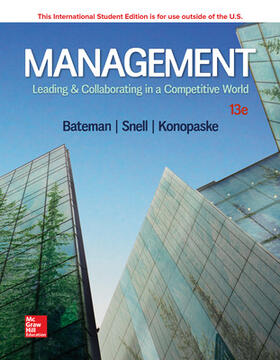 Bateman / Snell |  ISE Management: Leading & Collaborating in a Competitive Wor | Buch |  Sack Fachmedien