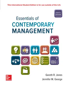 Jones / George |  Essentials of Contemporary Management | Buch |  Sack Fachmedien