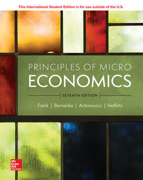 Frank / Bernanke / Antonovics |  ISE Principles of Microeconomics | Buch |  Sack Fachmedien