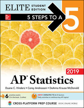 Hinders |  5 Steps to a 5: AP Statistics 2019 Elite Student Edition | Buch |  Sack Fachmedien