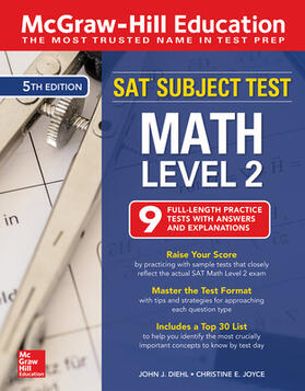 Diehl |  McGraw-Hill Education SAT Subject Test Math Level 2, Fifth Edition | Buch |  Sack Fachmedien