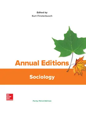 Finsterbusch |  Annual Editions: Sociology, 43/E | Buch |  Sack Fachmedien