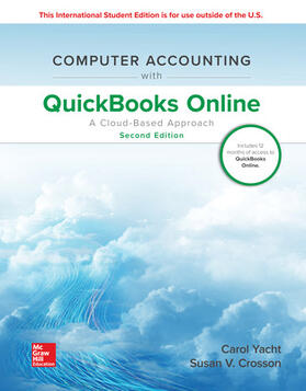 Yacht / Crosson |  Computer Accounting with QuickBooks Online: A Cloud Based Approach | Buch |  Sack Fachmedien