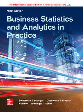 Bowerman / Connell / Murphree |  ISE Business Statistics and Analytics in Practice | Buch |  Sack Fachmedien