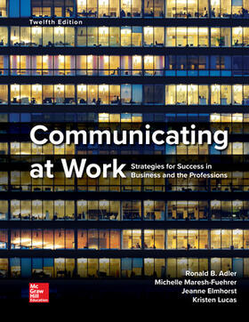 Adler / Elmhorst |  Communicating at Work | Buch |  Sack Fachmedien