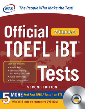 Educational Testing Service |  Official TOEFL IBT Tests Volume 2, Second Edition [With DVD ROM] | Buch |  Sack Fachmedien