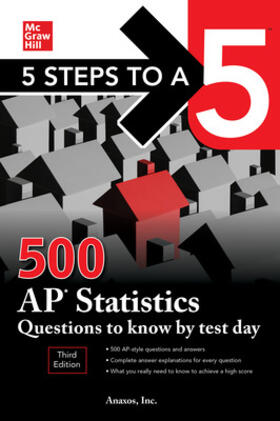  5 Steps to a 5: 500 AP Statistics Questions to Know by Test Day, Third Edition | Buch |  Sack Fachmedien
