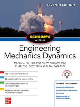 Best / Potter / Nelson |  Schaum's Outline of Engineering Mechanics Dynamics, Seventh Edition | Buch |  Sack Fachmedien