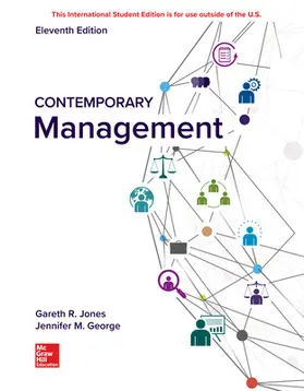 Jones / George |  ISE Contemporary Management | Buch |  Sack Fachmedien