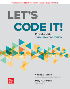 Safian |  ISE Let's Code It! Procedure 2019-2020 Code Edition | Buch |  Sack Fachmedien