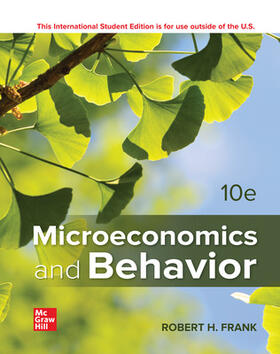 Frank |  ISE Microeconomics and Behavior | Buch |  Sack Fachmedien