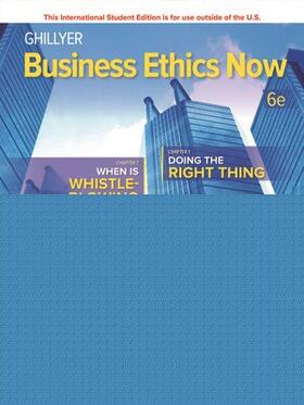 Ghillyer |  ISE Business Ethics Now | Buch |  Sack Fachmedien