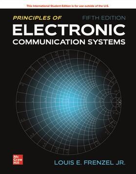 Frenzel |  Principles of Electronic Communication Systems ISE | Buch |  Sack Fachmedien