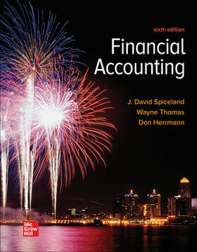Spiceland / Thomas / Herrmann | Spiceland, D: Financial Accounting | Buch | 978-1-260-78652-1 | sack.de