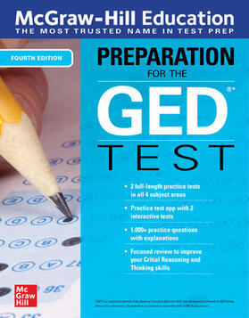 McGraw Hill Editores |  McGraw-Hill Education Preparation for the GED Test, Fourth Edition | Buch |  Sack Fachmedien