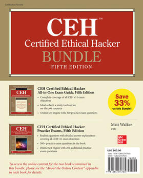 Walker |  CEH Certified Ethical Hacker Bundle | Buch |  Sack Fachmedien